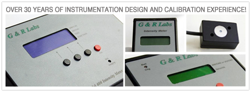 30yrs G and R Labs - Over 30 Years of Instrumentation Design and Calibration Experience